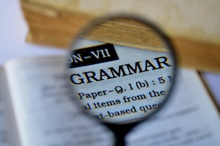 dictionary grammar search